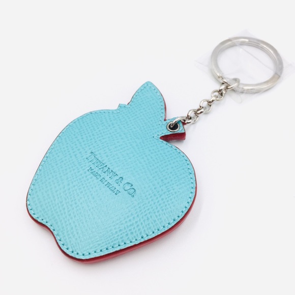 Tiffany & Co. Apple Leather Keychain - Picture 8 of 9